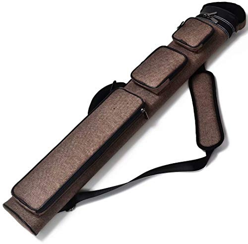 Collapsar 2X4 Hard Pool Cue Oval Billiard Stick Carrying Case(Several Colors Available)