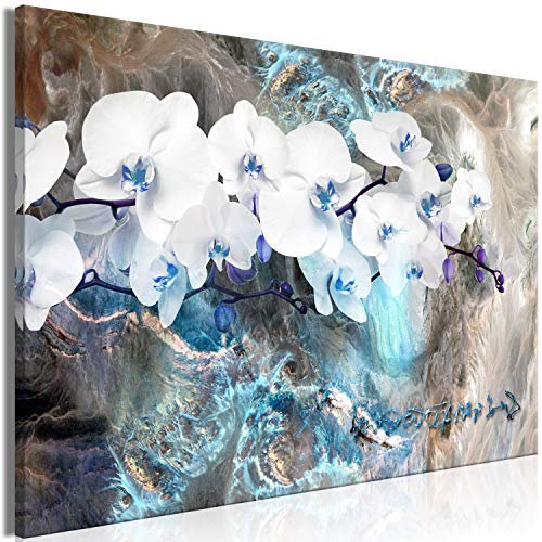 murando - Quadro Acustico Orchidea 1 pezzo schiuma acustica Quadri Moderni Camera da Letto Matrimoniale - Stampa su Tela - Pannelli Fonoassorbenti Decorativi - Fonoassorbente Acustiche