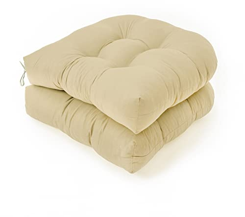 SPORTARC Coussin de rechange en forme de U coussin canapé chaise en rotin coussin Allibert California fauteuil canapé rotin jardin coussin coussins