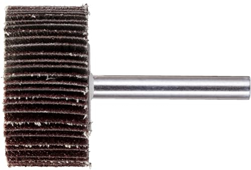 LUKAS-ERZETT 20 x Fächerschleifer SFL universal 60x30 mm Schaft 6 mm Korund Korn 40 | Base-X- 17x16x18cm