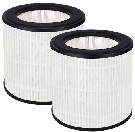 Todfut 2 Stück FY0194 HEPA-Ersatzfilter HEPA-Filter Filter Kompatibel mit PHILIPS Serie 800 Luftreiniger, AC0830/10 AC0820/30 AC0820/10 AC0819/10, Teilenummer FY0194/30, H13 Luftreinigung
