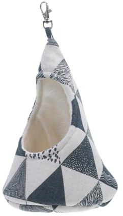 PRETYZOOM Data [ Borsa Portaoggetti Sospesa Conica Per Mollette Da Bucato, Tasca a Muro Versatile Per Interni Ed Esterni, Organizer Porta Mollette Resistente e Spazioso Per Piccoli Oggetti