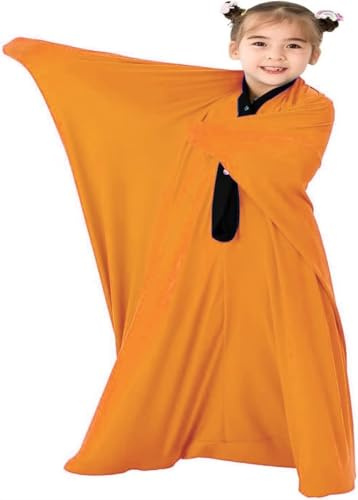 Sac Sensoriel For Le Corps, Couverture Thérapeutique For Enfants, Couverture Portable, Relaxation, Soulagement Du Stress, Apaisant, Extensible, Lavable En Machine, Sans Attaches(Orange,S)