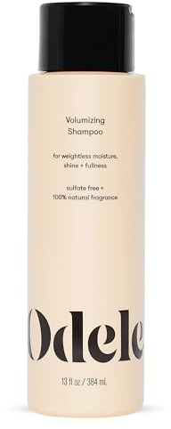 Odele Volumizing Sulfate-Free Shampoo, Adds Moisture, Shine, and Fullness for Straight or Wavy Hair Types, 13 Fl Oz