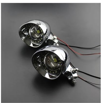 Fanale Proiettore Moto Per Suzuki 2 Pz 12 V Moto Custom LED Faro Di Guida Proiettile Fendinebbia Spot Luce Faro Anteriore