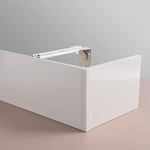 Vorhangvolant aus Aluminiumlegierung für Rollos, Deckenmontage, dekorativer Rahmen für Paneele, keine Schienen im Lieferumfang enthalten