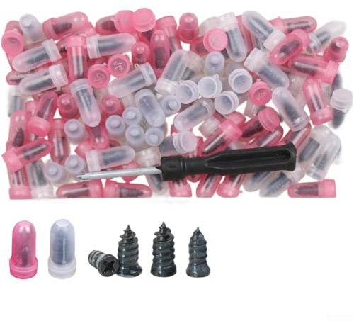 Startbuymore Tire Repair Nails, 100PCS | Quick Repair, For Flat Tires, Rubber and Vacuum Tire, Puncture Kit, For Car Motorcycle Truck ATV