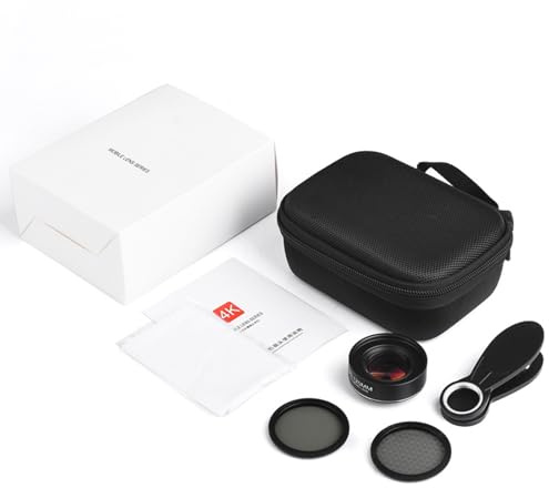 Wsdsgz Grande appendice compatta in metallo per smartphone, ingrandimento di 1 2 cm, ideale per artigianato, piccole posizioni, creazione di contenuti, aggiunta per fotocamera smartphone in metallo