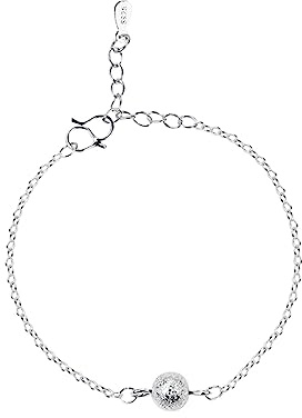 Skcess fotlänk dam vattentät, kopparmatta pärla boho fotkedja för kvinnor armband silver för mor flickor, 25 cm längd