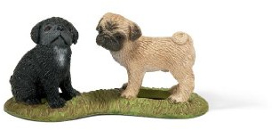 Schleich 16383 - Mops Welpen