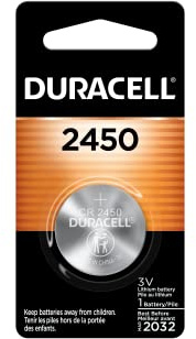 Duracell - 2450 3V Lithium Coin Battery - long lasting battery - 6 Count (Pack of 1)