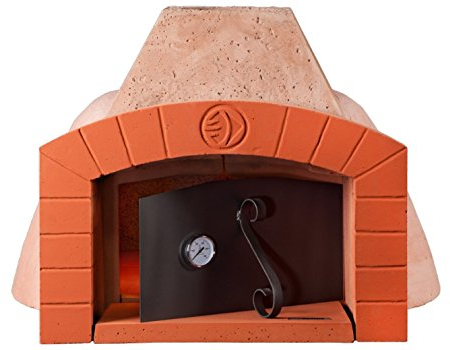 UNISTARA Forno a legna Linea Casa, a cupola ignifuga, Ø 80 cm, per 2-3 pizze