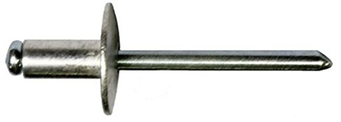 5,0 X 30,0 mm 250 Stück Alu/Stahl Extra Grosskopf Blindnieten Dichtnieten Nieten