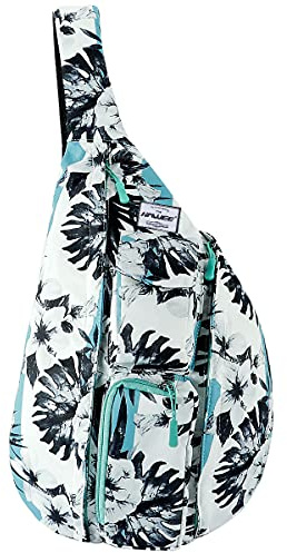 HAWEE Sportbröstväska, resor, sling-väska, crossbody-väska, multifunktionell ryggsäck för unisex, män, kvinnor, tonåringar, arbete, studier, klättring, vandring, löpning, L