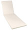 GHIOCUSCINI | Cuscino per Lettino Prendisole, Impermeabile, Colore Ecru in Tessuto Sky Nautico, Sfoderabile, Made in Italy
