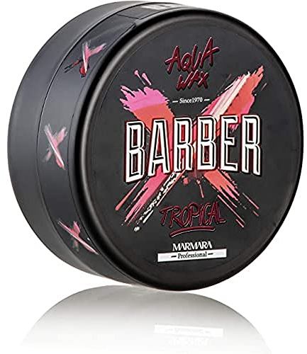 BARBER MARMARA Aqua Hair Wax TROPICAL 150ml aspetto bagnato gel per capelli