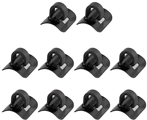 10 Stück Fahrradrahmen C Schnalle,Mountainbike Bremskabel Kabelführung Fahrradkabelclip Fahrrad Bremskabel Rohr Guide Shifter Adapter aus Aluminiumlegierungfür MTB Road Mountainbike