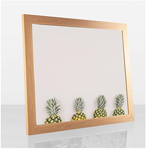 Colorello Deluxe Bilderrahmen Posterrahmen 30x90 cm Panorama und Quadrat Formate Buche Dekor Antireflex Kunstglas