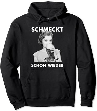 SCHMECKT SCHON WIEDER X Bierstiefel Vintage Retro Bier Pullover Hoodie