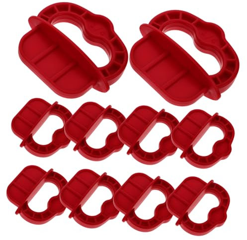 HOMSFOU 60stücke Decking Spacer Ringe Abstandshalter Für Gleichmäßige Holzplanken Tragbares Werkzeug Für Deckinstallation Effiziente Und Einfache Handhabung