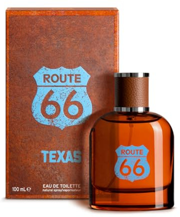 Route 66 Texas | Eau de Toilette 100ml - Fragranza Uomo | Note Robuste e Avvolgenti, Elegante e Versatile