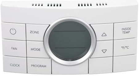 3314082000 Termostato Caldo/freddo, Centro di Controllo Comfort Multizona a 10 Pulsanti 3314082.000 per Condizionatore Serie 579 595 600 6308 520 6218xx 457915 (WHITE)