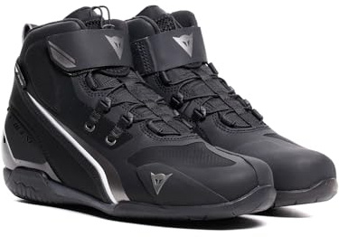 Dainese Herren HERIAN D-WP Shoes WMN wasserdichte Motorradschuhe, Black White, 39 EU