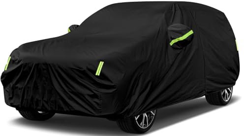 Car Cover for mini Classic 1997-2000,Outdoor Full Car Cover All Weather with Door Zipper for Waterproof Windproof Sun Rain Snow Protection