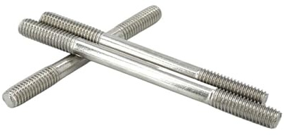 Pernos, pernos de doble cabeza, Varilla roscada de doble extremo, pernos espárrago sin cabeza acero inoxidable, varilla dentada tornillo, barra