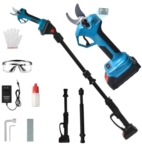 Troncarami telescopici, cesoie elettriche compatibili con Makita, potatura a batteria per giardino, potatura elettrica per potare alberi e alberi da frutto