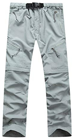 Pantaloni Uomo Trekking Estivi Pantaloni Trekking Moto Pantalone Lavoro Da Con Zip Donna Convertibili Corti Tuta Estivo Lunghi Leggeri Comodi Arrampicata Scarponi 5Xl Abbigliamento Pantaloncini