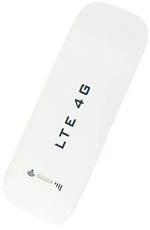 NONDK 4G LTE USB WiFi Router 150Mbps WiFi PortáTil 4G LTE USB Dongle WiFi Adaptador de Red de MóDem con Ranura para Tarjeta SIM-B