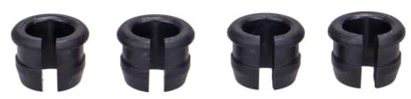 Yanmis Bike Valve Stem Grommet 10 Pack, US to French Valve Hole Plug, Sturdy Rubber Seal, Easy Tool-Free Installation for Mountain Road Bike Wheels, 8-9mm (10PCS)