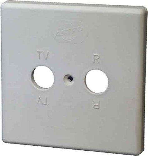 Astro GUZ 400 Deckel für 2-Loch Dose, reinweiß, 80 x 80 mm