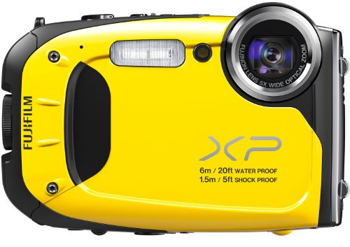 Fujifilm FinePix XP60 16 MP Digital Camera with 2.7-Inch LCD (Yellow)