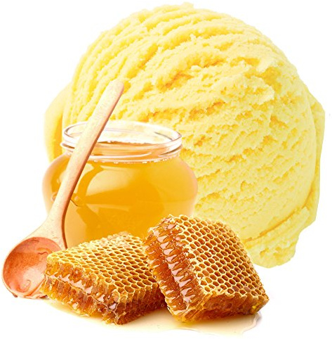 Honig Geschmack 1 Kg Gino Gelati Eispulver Softeispulver für Ihre Eismaschine