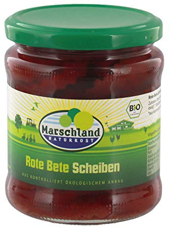 Bioland Bio-Rote Bete Scheiben Gl. MARSCHLAND 1 x 330 g