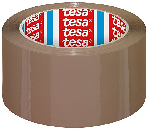 Tesa PP packband (66 m - 50 mm) brun