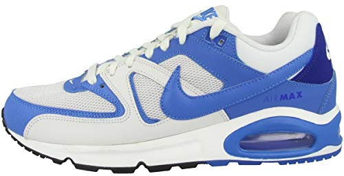 Nike Air MAX Command Men's Shoe, Zapatillas para Correr Hombre, Platinum Tint/Pacific Blue, 44 EU