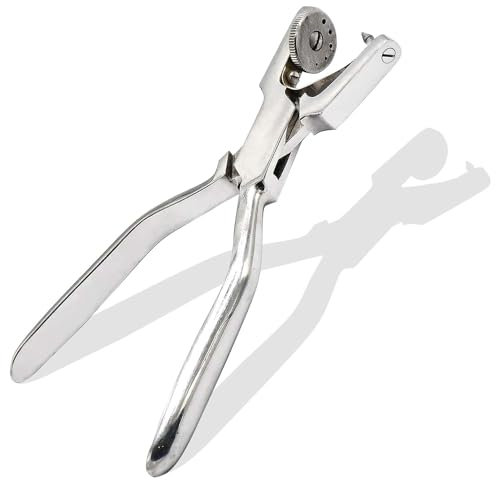AAProTools Lochstanzer für Lederschmuck, verschiedene Größen, 8-2 mm Löcher