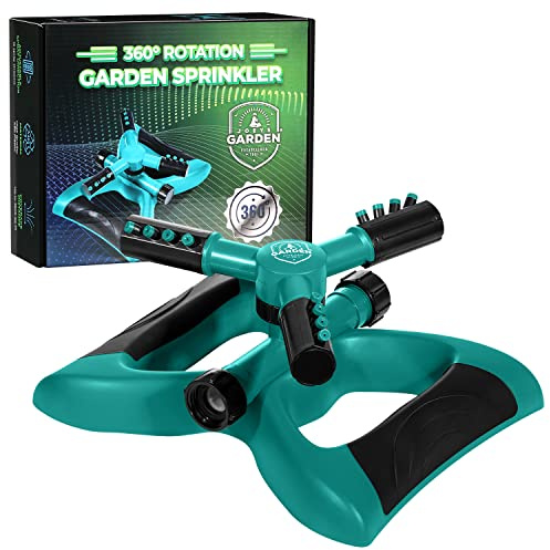 Joeys – Arroseur de Jardin Rotatif Automatique pour Grande Surface, arroseurs de pelouse et de Cour