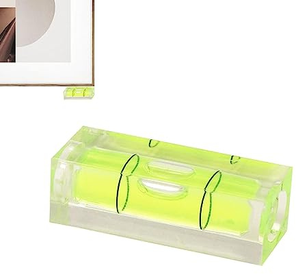 niveau à bulle, niveau à bulle horizontal, portable, jauge à bulles, outils de mise en page pour meubles, nivellement de camping-car, images fixes