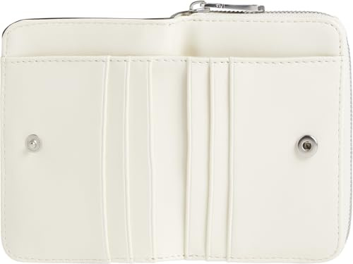 Calvin Klein Damen Sculpted Med Zip Around Deboss K60k612741 Geldbörse, Grau (Birch), OS