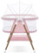 GYARING Culla, culla 3 in 1, robusta, portatile e facile da montare, zanzariera e borsa portatile inclusa. (rosa)