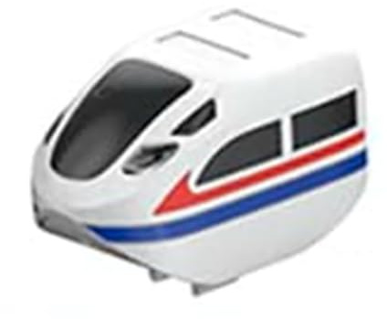 Electric Train Set Flexible Race Track, Trenino Elettrico con Pista, Tracciato 3D Integrabile con Macchinina Motorizzata, Un Regalo Educativo Ideale per Bambini Dai 4 Anni In Su (CAR)