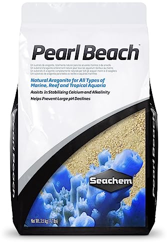 Seachem Pets-N-Us Pearl Beach Aragonit Kies, 7.7 LB