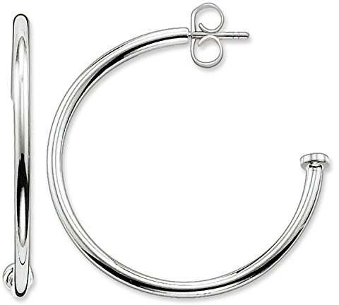 Thomas Sabo Damen Ohrringe Creolen Karma Beads 925 Sterling Silber CR590-001-12