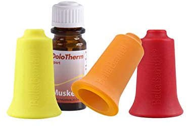 BellaBambi mini trio mit DoloTherm Muskelöl Schröpfen Massageglocke Faszien