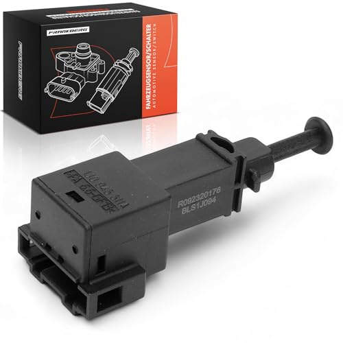 Frankberg Contacteur des feux stop 4-Pôles Compatible avec Golf IV 1J1 L.u.p.o 6E1 6X1 A2 8Z0 Fox Hayon 5Z1 5Z3 5Z4 A3 8L1 Remplacer# 1J0945511
