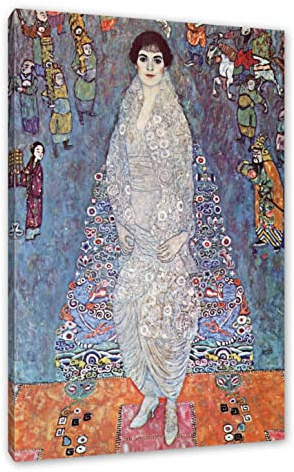 Pixxprint Gustav Klimt - Elisabeth Lederer, Größe: 80x60cm, Leinwandbild, fertig gespannt, Wandbild, Dekoration, Kunstdruck, kein Poster